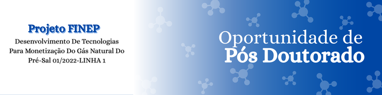 Vaga Pós Doc FINEP Vaga Pós Doc FINEP